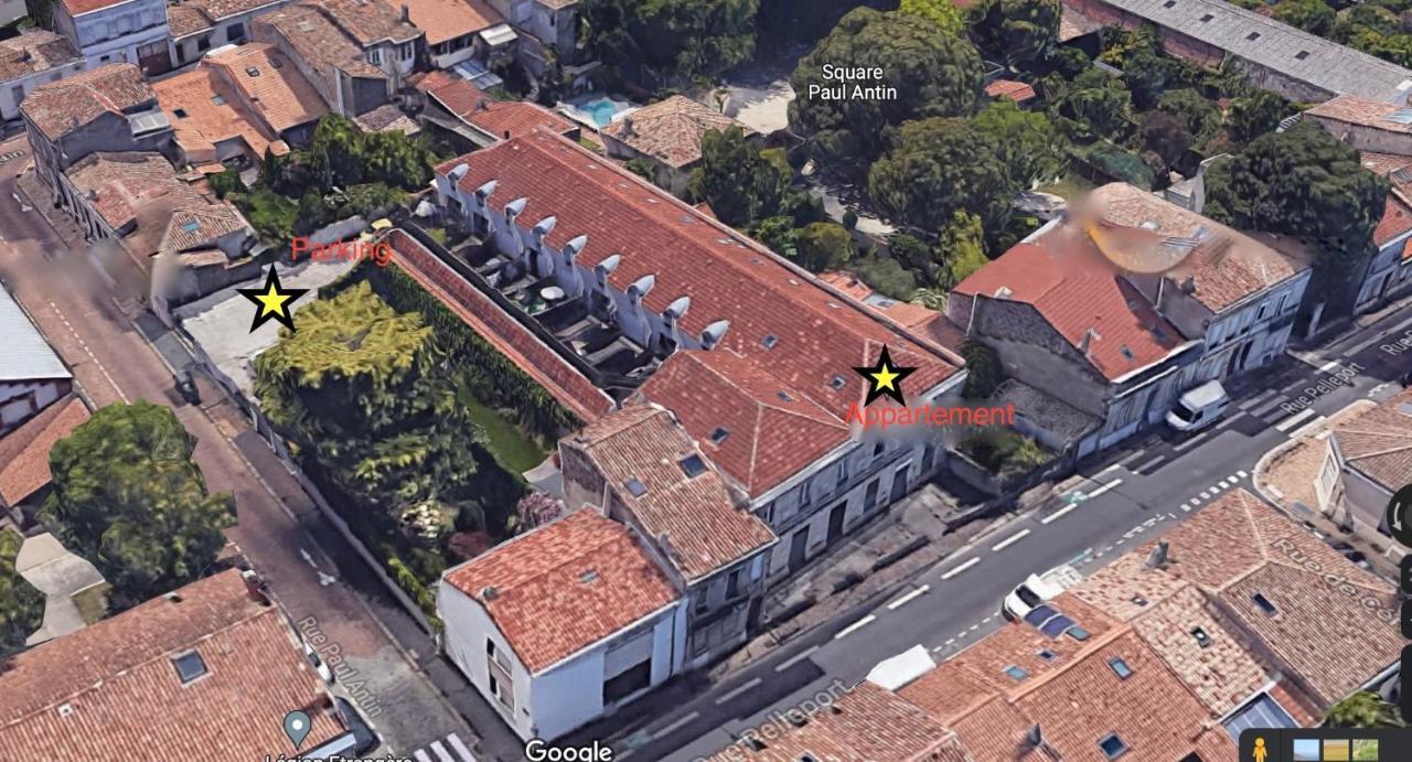 Superbe T3 Duplex Parking Prive Gratuit Sur Place Bordeaux Exterior photo